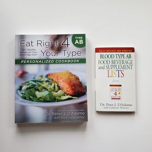 Eat Right 4 Your Type Personalized Cookbook - Green and White